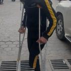 يوسف.. طفل غزي فقد والديه وشقيقيه وقدمه يحلُم بـ