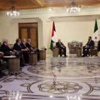 تفاصيل اللقاء الأول بين الرئيس عباس ونظيره السوري أحمد الشرع 