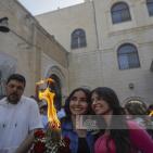 صور: كنائس فلسطين تحيي 