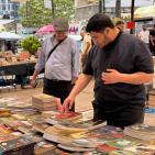 خاص| إقبال واسع على معرض الكتاب الشعبي في مركز البيرة الثقافي