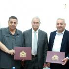 جامعة فلسطين الأهلية توقع اتفاقية تعاون مع اللجنة القطرية الدائمة لدعم القدس