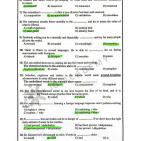 إجابة حل امتحان اللغة الإنجليزية للثانوية العامة توجيهي الأردن 2025 إجابات الإنجليزي 