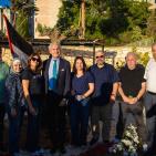 بلدية رام الله والبنك الأهلي الأردني يفتتحان ساحة خضراء مجتمعية في حي الماصيون