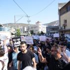 مظاهرة في سخنين ووقفات بالداخل الفلسطيني تنديدا بالحرب والتجويع بغزة