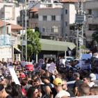 مظاهرة في سخنين ووقفات بالداخل الفلسطيني تنديدا بالحرب والتجويع بغزة