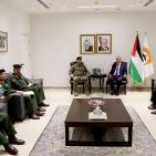 الشيخ يستقبل قائد قوات الأمن الوطني الفلسطيني