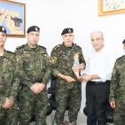 قوات الأمن الوطني في قلقيلية تزور جمعية الهلال الأحمر الفلسطيني