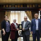 عمان الأهلية..راية حوارنية ترفرف على طريق السلط مع كل فجر تقول قف أنت امام مشروع وليس مجرد جامعة