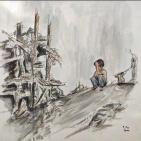 الفن في غزة.. وجوه على الجدران وأصوات تتحدى الحصار