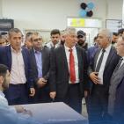 وزير الصناعة يتفقّد مركز الابتكار ومركز فحوصات الحجر والمواد الإنشائية ضمن مراكز خدمة المجتمع