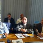 صور| محافظ طولكرم اللواء د. عبدالله كميل يزور شركة الموارد للباطون الجاهز 