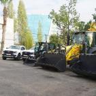 بالصور| الدفاع المدني يتسلم معدات وآليات ثقيلة بدعم من ألمانيا