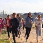 شاهد: اتحاد ألعاب القوى ينظم مهرجاناً للأطفال في غزة