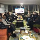 إدارة نادي قلقيلية الأهلي في زيارة للرياضي المخضرم غسان ولويل