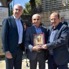 بالصور: بلدية رام الله تطلق تسمية مسار 