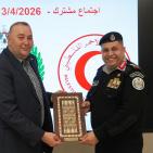 بحضور رئيس الجمعية ومديرها العام.. اللواء ركن أكرم ثوابتة يزور جمعية الهلال الأحمر