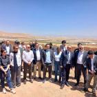 وزارة الزراعة تنظّم جولة ميدانية للسلك الدبلوماسي في محافظة طوباس 