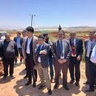 وزارة الزراعة تنظّم جولة ميدانية للسلك الدبلوماسي في محافظة طوباس 