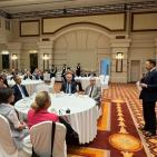 السفير أبو زيد يترأس اجتماع السلك الدبلوماسي في أستانا ويؤكد أهمية تعزيز التعاون الدولي