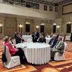 السفير أبو زيد يترأس اجتماع السلك الدبلوماسي في أستانا ويؤكد أهمية تعزيز التعاون الدولي