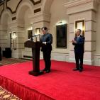 السفير أبو زيد يترأس اجتماع السلك الدبلوماسي في أستانا ويؤكد أهمية تعزيز التعاون الدولي