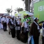 بالصور.. بدء مغادرة الفوج الأول من حجاج غزة عبر معبر رفح