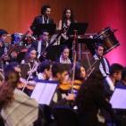 أوركسترا فلسطين للشباب في جامعة بيرزيت 