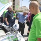 حفل اطلاق سيارة نيسان ليف الكهربائية بالكامل و الأولى من نوعها في السوق الفلسيني