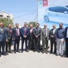 حفل اطلاق سيارة نيسان ليف الكهربائية بالكامل و الأولى من نوعها في السوق الفلسيني