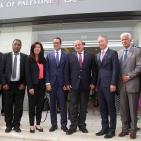  افتتاح فرع لبنك فلسطين في المنطقة الصناعة في مدينة اريحا