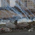 مواجهات على المدخل الشمالي لمدينة البيرة