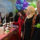 افتتاح بازار الميلاد السنوي العاشر  في قاعة النادي الارثوذكسي- رام الله