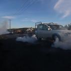 مواجهات بين الشبان وقوات الاحتلال على المدخل الشمالي لمدينة البيرة 