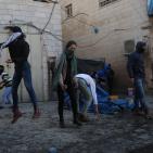 مواجهات عنيفة عند المدخل الشمالي لمدينة البيرة