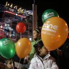 حفل انارة شجرة الميلاد المجيد في رام الله