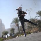 مواجهات اليوم الجمعة على المدخل الشمالي لمدينة البيرة 