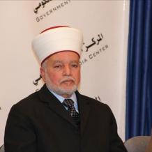 المفتي العام يدعو إلى وأد الفتنة في بيت أمر وحقن الدماء