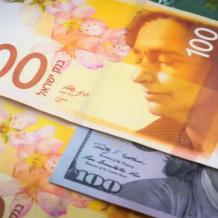 سعر الدولار وباقي العملات الرئيسية مقابل الشيكل 