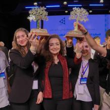 الفعالية الختامية لمسابقة الشركة الطلابية-انجاز فلسطين