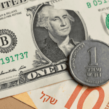 أسعار صرف العملات مقابل الشيكل اليوم الثلاثاء
