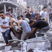 شهيد وعدد من الجرحى جراء قصف الاحتلال غرب خان يونس