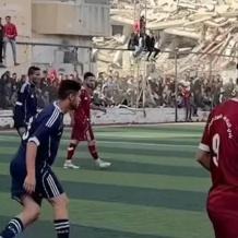 الراشد يكتب….غزة تمارس كرة القدم .. غزة تستمر في الحياة