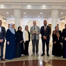 وفد من جامعة النجاح الوطنية يزور جامعة الشارقة ومركز الشيخة جواهر للدراسات الفلسطينية لتعزيز الشراكات الأكاديمية ‏والبحثية