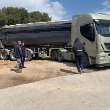 "جودة البيئة": إرجاع شاحنة محملة بمخلفات إسرائيلية إلى مصدرها بعد ضبطها في بيت لحم