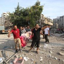 شهيدان وجرحى بقصف الاحتلال مركبة في مواصي خان يونس