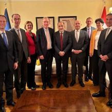 وفد عربي أوروبي يطلع رئيسة بعثة الاتحاد الأوروبي على مستجدات القضية الفلسطينية