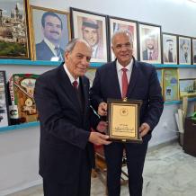 كنعان والشرقاوي يبحثان تنسيق الجهود في رصد الحالة الاقتصادية والتوثيق والإعلام لدعم القدس