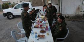 إفطار  قوات الامن الوطني في أماكن عملهم 