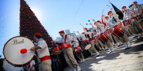 بالصور: احتفالات أعياد الميلاد في مدينة السلام بيت لحم