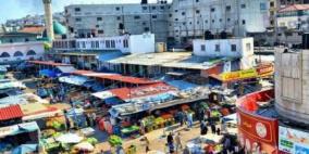 خطوات احتجاجية لتجار الجملة والمزارعين في سوق خضار جنين